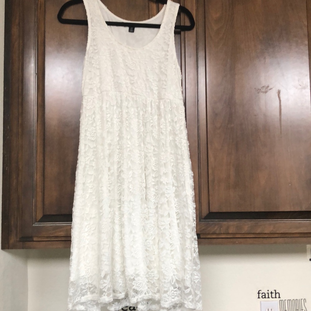 White dress